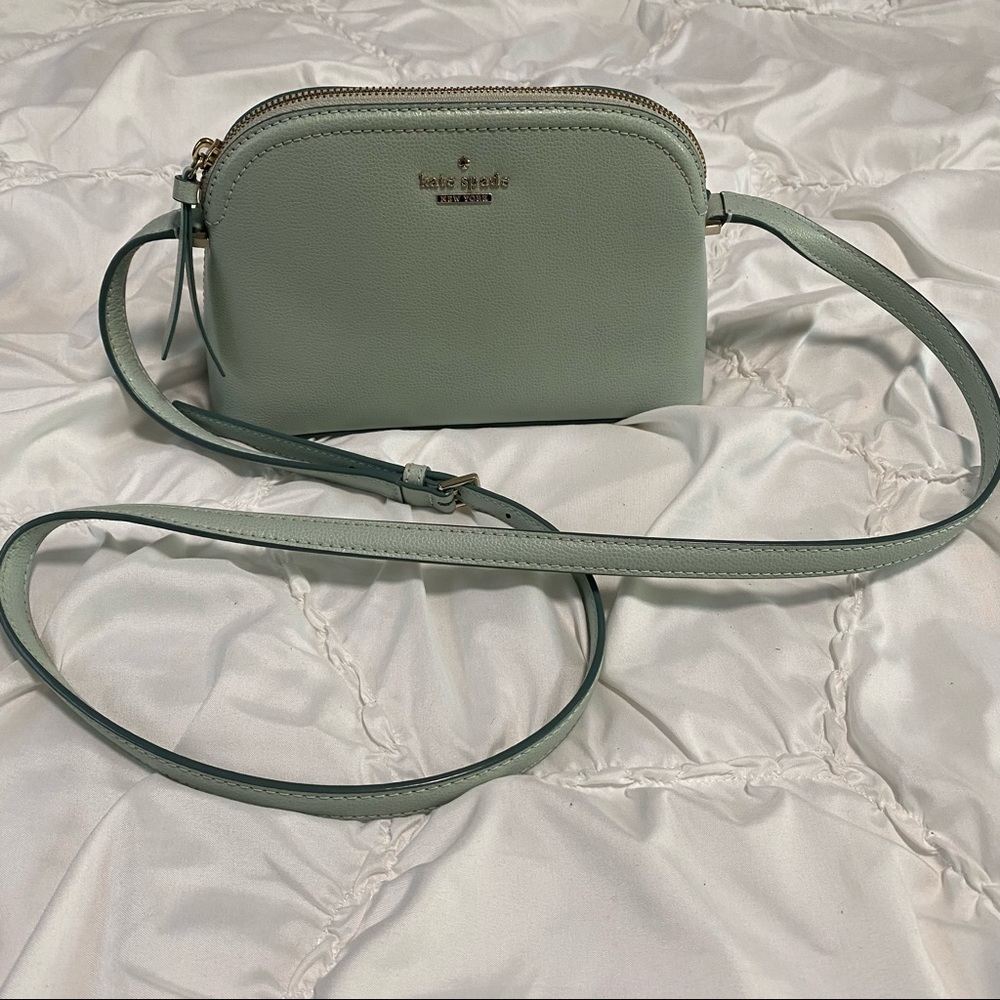 Mint Kate Spade Crossbody Purse